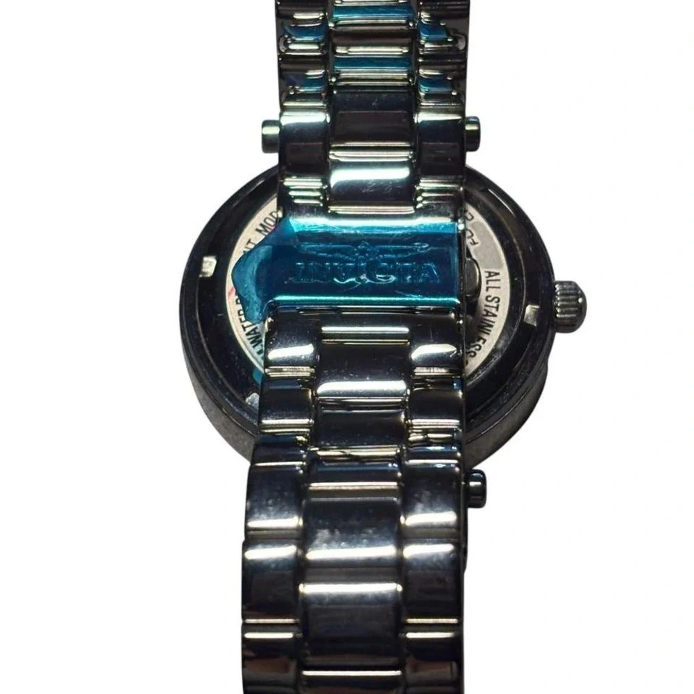 Invicta Angel Collection Stainless Steel Crystal Accent Watch Normcore Clean